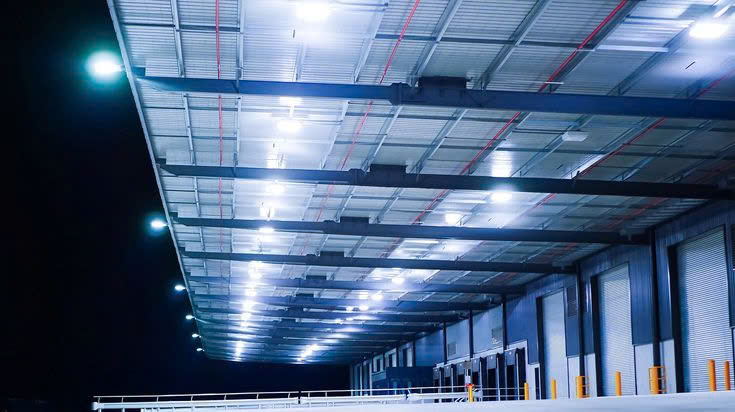Đèn đường LED Duhal LDS30 30W 7 Đèn đường LED Duhal LDS30 30W tại nhà ga