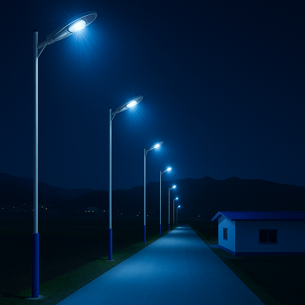 Đèn đường LED Duhal DHQ1002 100W 1 Đèn đường LED Duhal DHQ1002 100W hoạt động ổn định trong mọi thời tiết