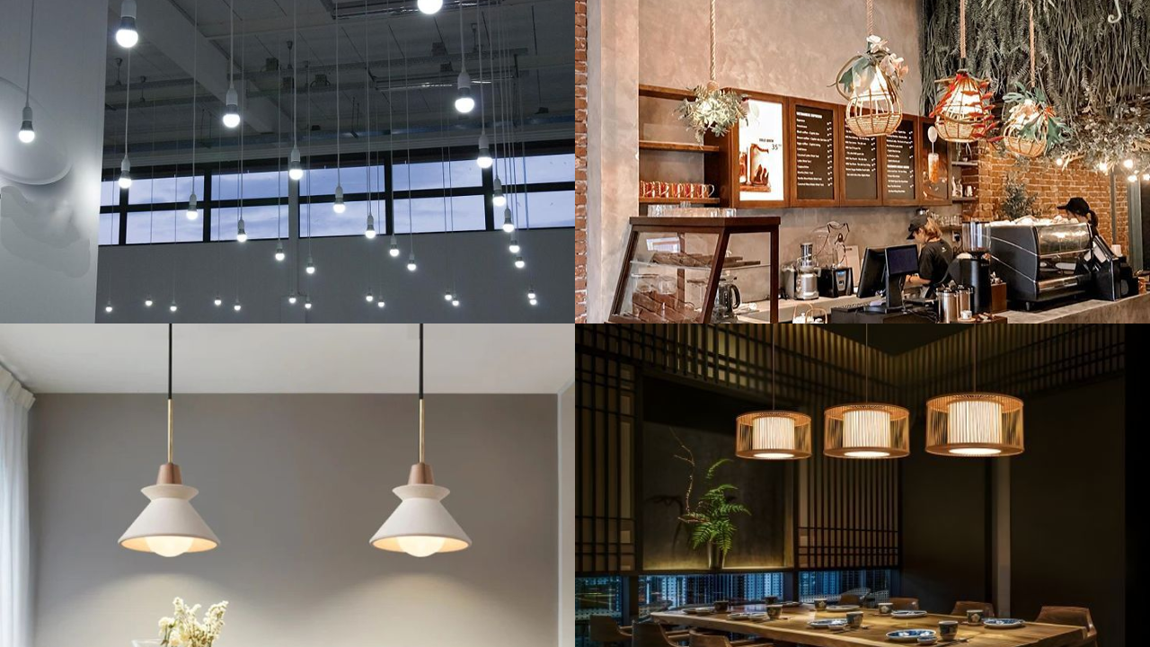 Bóng đèn LED bulb Duhal SBHL518/ KBHL518 18W 5 Bóng đèn LED bulb Duhal SBHL518/ KBHL518 18W chiếu trong không gian thương mại