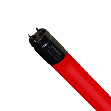 Bóng led tuýp màu T8 12W DHA803R Duhal 1 Bóng led tuýp màu T8 12W DHA803R Duhal ánh sáng đỏ