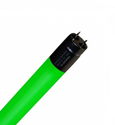 Bóng led tuýp màu T8 6W DHA801G Duhal 1 Bóng led tuýp màu T8 6W DHA801G Duhal ánh sáng xanh