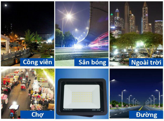 Đèn pha led ASD-60 60W Duhal 2 Đèn Pha LED Duhal ASD-60