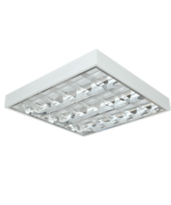 Máng đèn phản quang lắp nổi âm trần 3x9w TDN309 Duhal