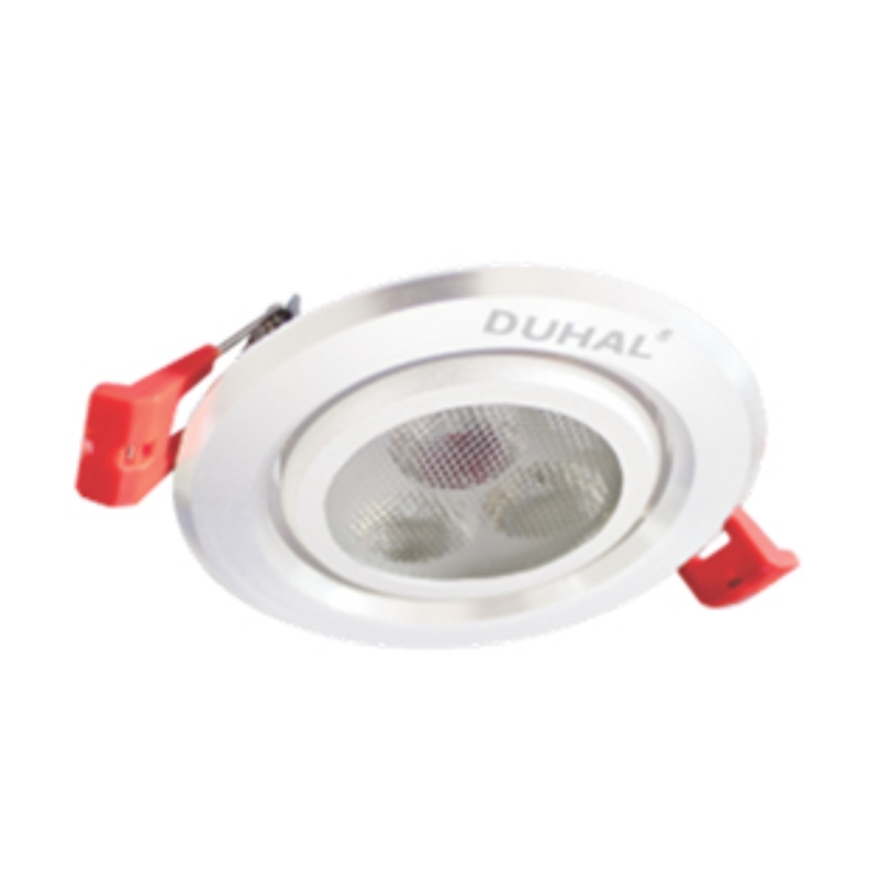 Đèn led âm trần chiếu điểm 3W Duhal SDFN203 1 Đèn LED âm trần chiếu điểm 3W Duhal SDFN203