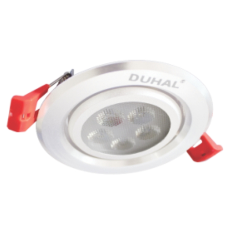 Đèn led âm trần chiếu điểm 5W Duhal SDFN205 1 Đèn LED âm trần chiếu điểm 5W Duhal SDFN205