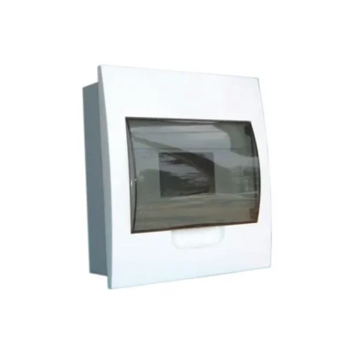 Tủ điện âm tường mặt nhựa chứa CB 8-12 cực (DHN8/12L)