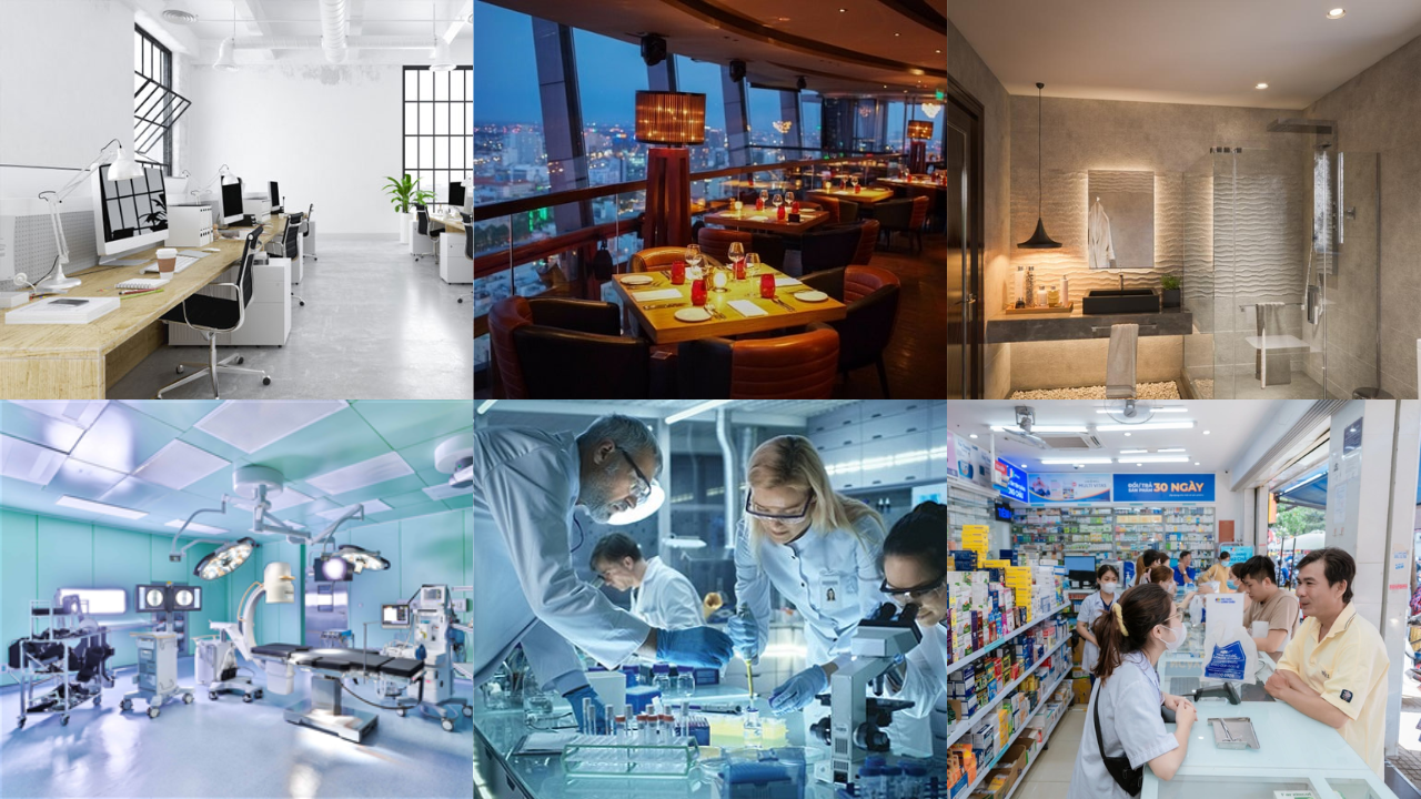 Bóng LED diệt khuẩn - Virus Duhal BUV505 5W 1 Một số ứng dụng của bóng LED diệt khuẩn - Virus Duhal BUV505 5W