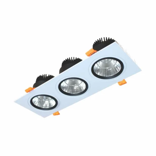 Đèn LED Downlight Vuông Chiếu Điểm Âm Trần 3x18W (DFC3181)