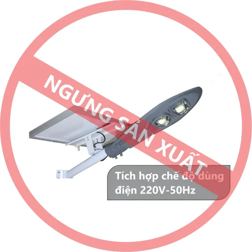 ĐÈN ĐƯỜNG LED NĂNG LƯỢNG MẶT TRỜI 100W (DHL1003) - AC220V